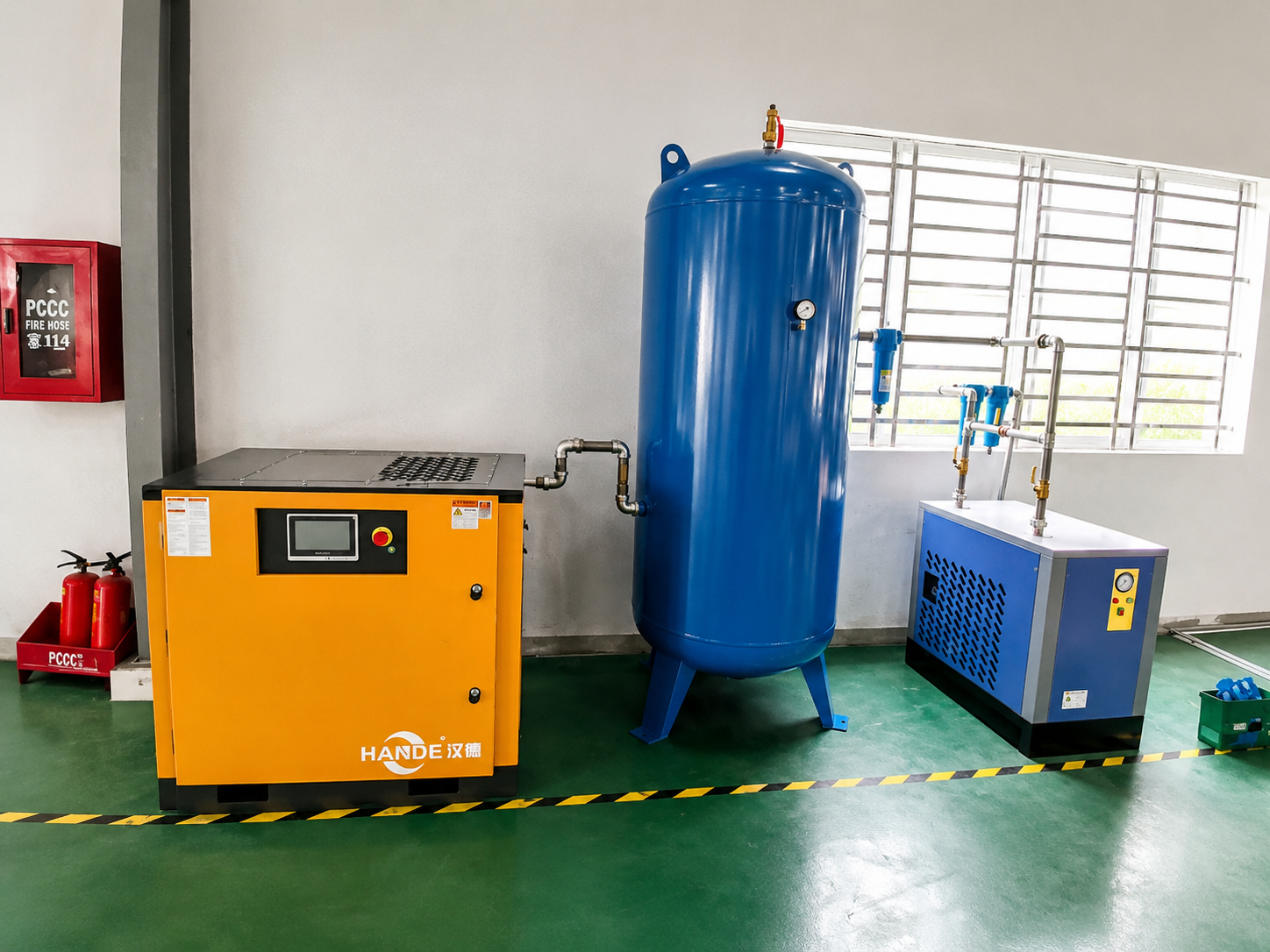 Máy nén khí trục vít 20HP – Giải pháp khí nén ổn định cho nhà xưởng vừa và lớn