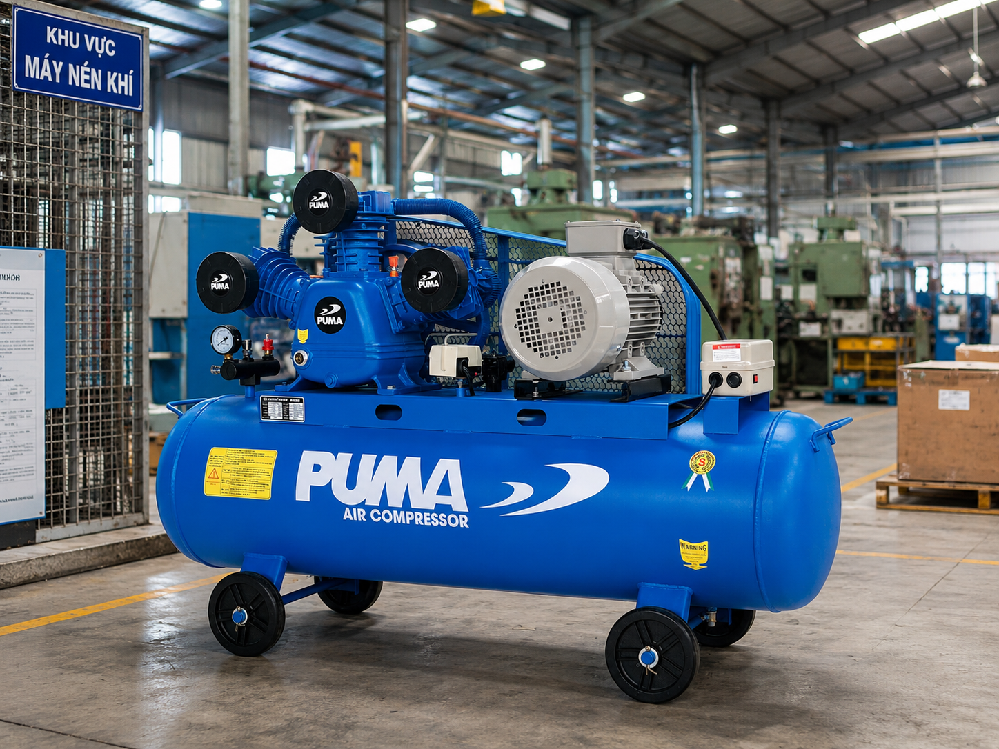 Máy Nén Khí PUMA 5HP Có Tốt Không? Ưu Điểm, Thông Số Và Giá Mới Nhất 2026