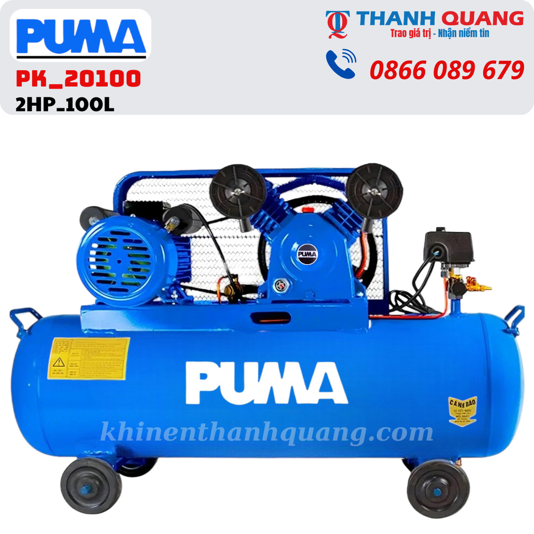 MÁY NÉN KHÍ PUMA 2HP_220v