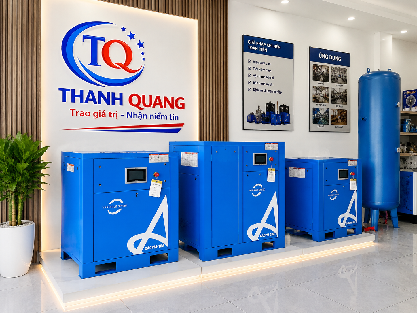 Máy Nén Khí Trục Vít 10HP – Giải Pháp Tiết Kiệm Điện Cho Doanh Nghiệp